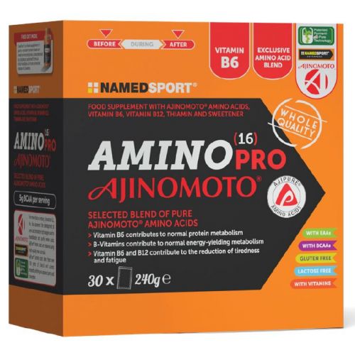 

Amino 16 Pro Ajinomoto NamedSport 30 Bustine